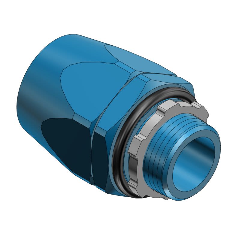 T&B® 6303 3/4 in Straight Liquidtight Conduit Connector